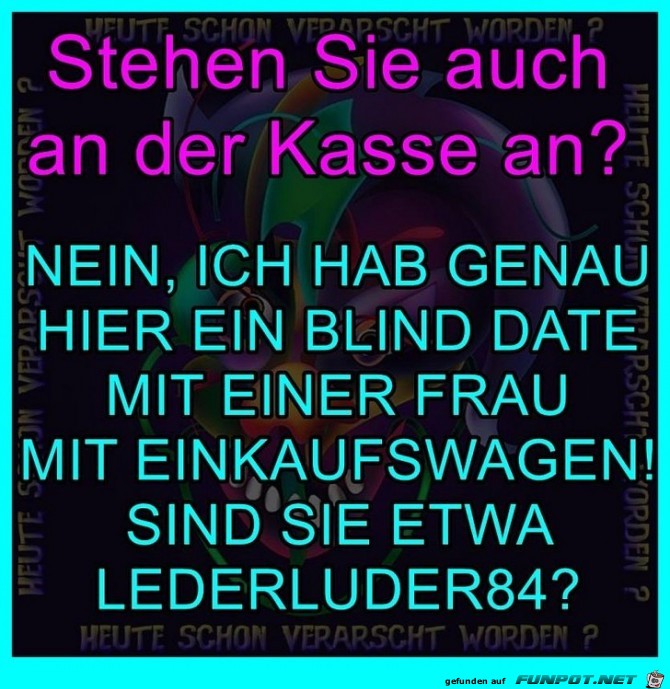 An der Kasse An der Kasse