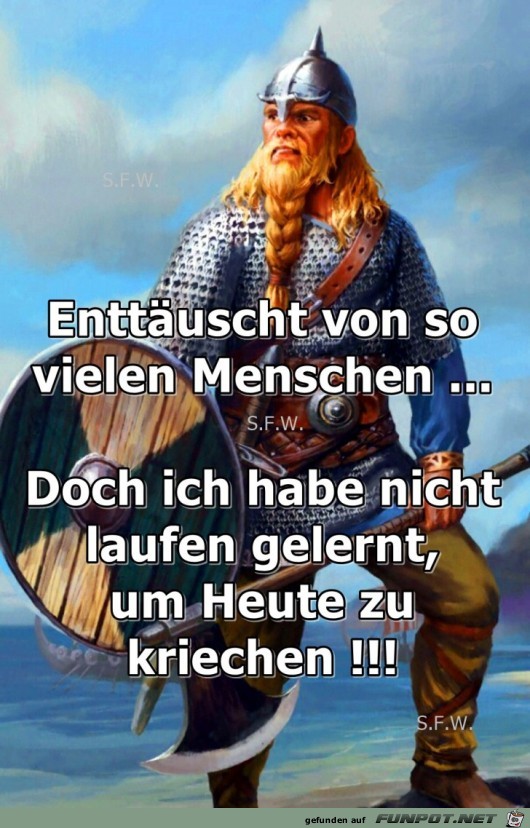 Enttaeuscht von so vielen Enttaeuscht von so vielen