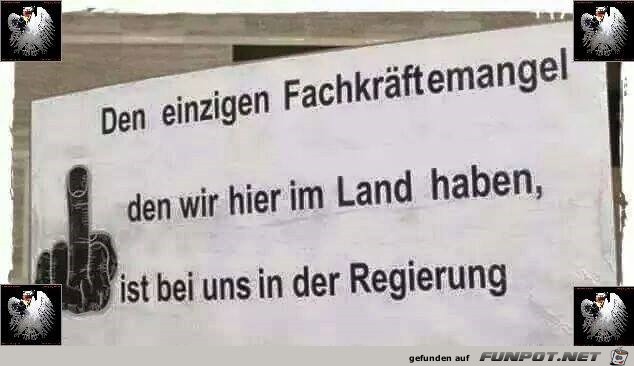 den einzigen Fachkraeftemangel