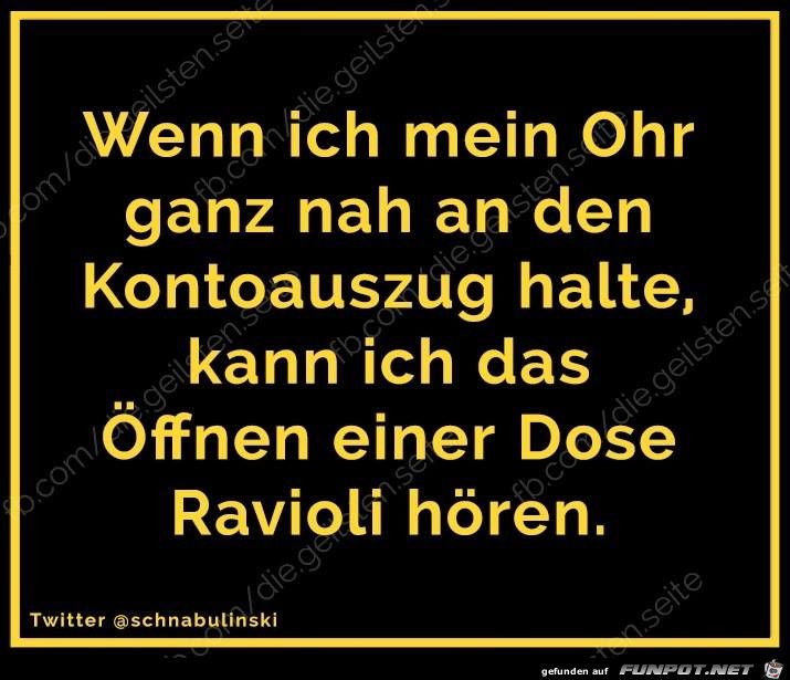 Kontoauszug Kontoauszug