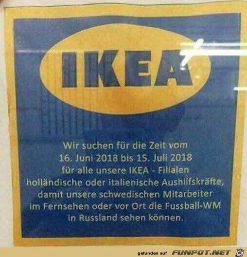 IKEA und WM 2018 IKEA und WM 2018