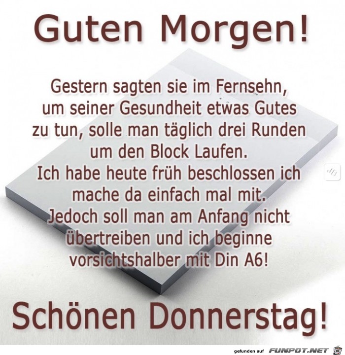 Donnerstag Donnerstag