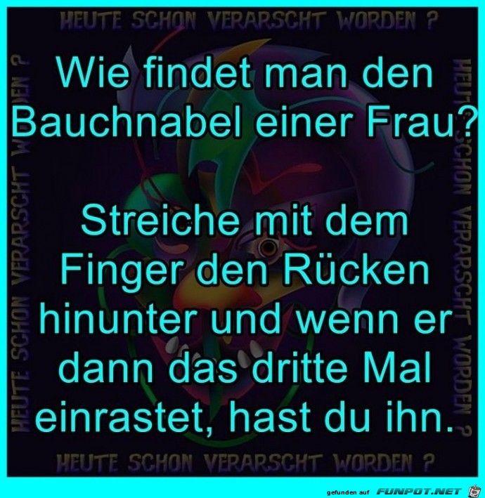 Bauchnabel einer Frau