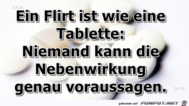 Ein Flirt ist wie eine