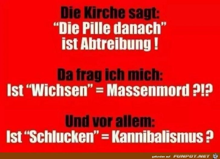 Die Kirche und die Pille Die Kirche und die Pille