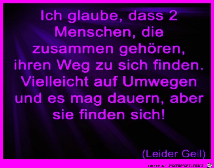 Zu sich finden
