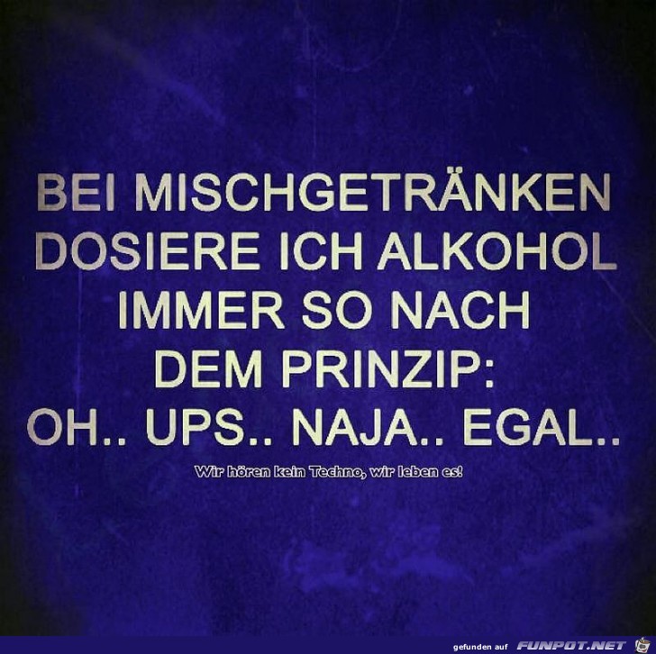 Auf die Dosierung kommt es an Auf die Dosierung kommt es an