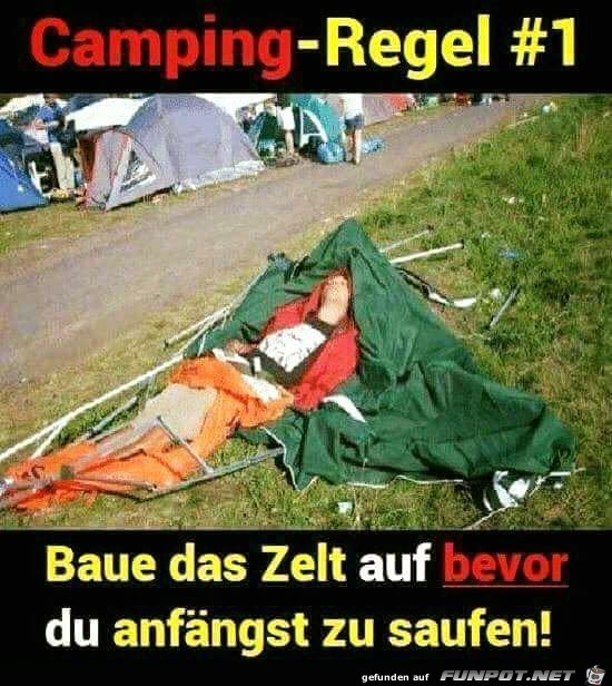 Camping-Regel Nr.1 Camping-Regel Nr.1