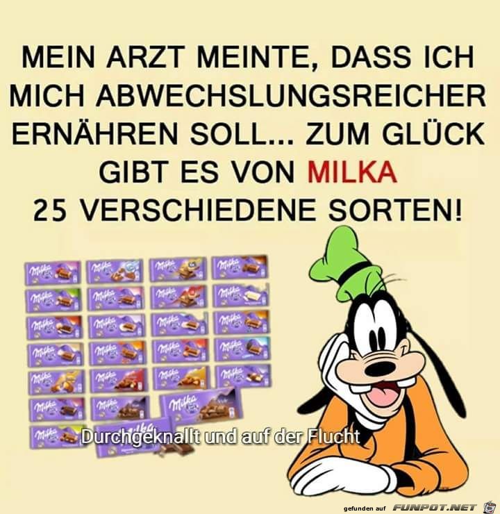 Abwechslungsreiche Ernährung Abwechslungsreiche Ernährung
