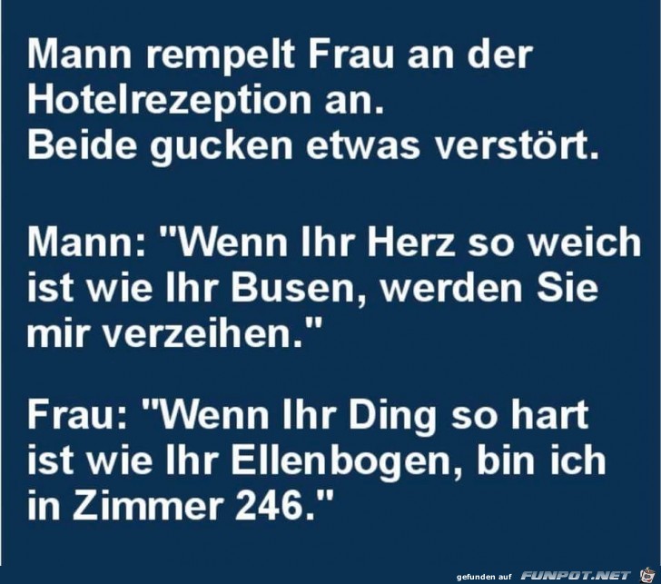 Mann rempelt Frau an: Mann rempelt Frau an: