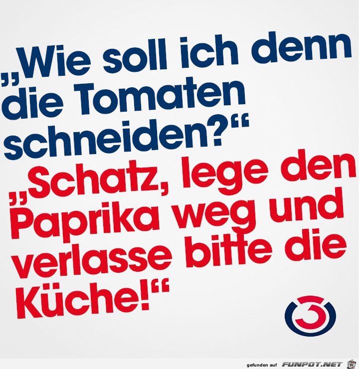 Tomaten schneiden Tomaten schneiden