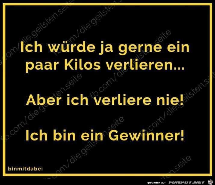 Ich bin ein Gewinner