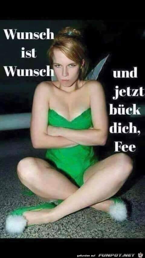 Wunsch ist Wunsch....