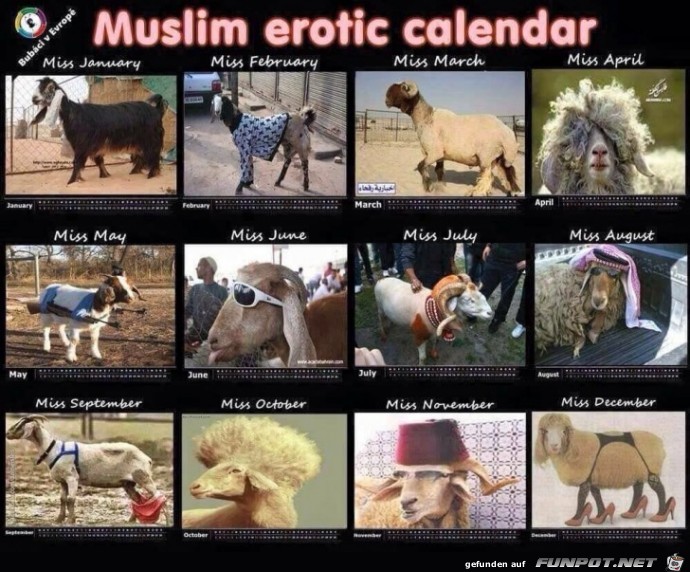 Muslim Erotic Kalender