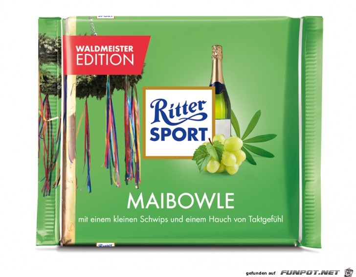 Ritter-Sport Maibowle