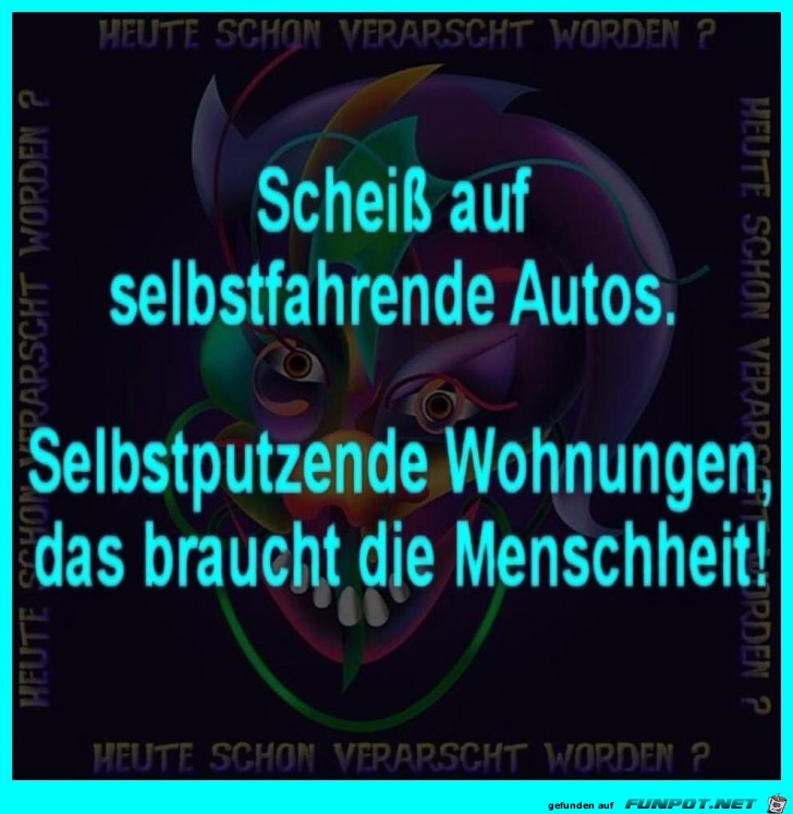 Wir brauchen keine selbstfahrene Autos Wir brauchen keine selbstfahrene Autos