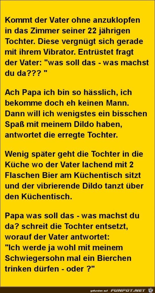 Papa, was soll das ? Papa, was soll das ?