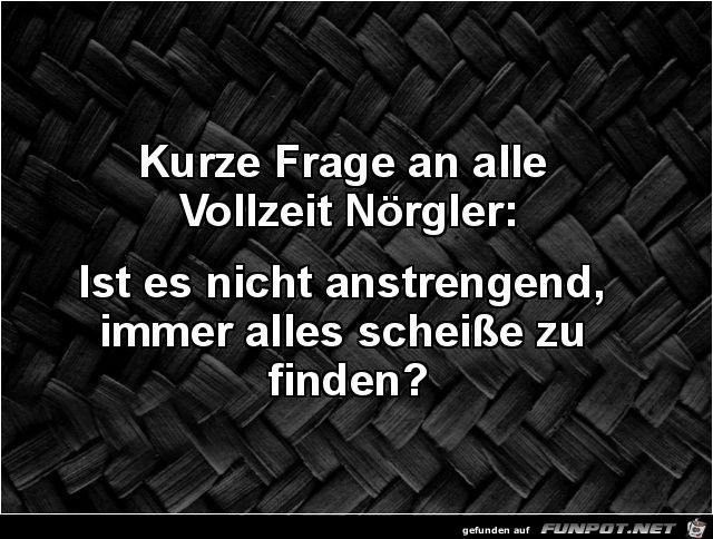 kurze Frage