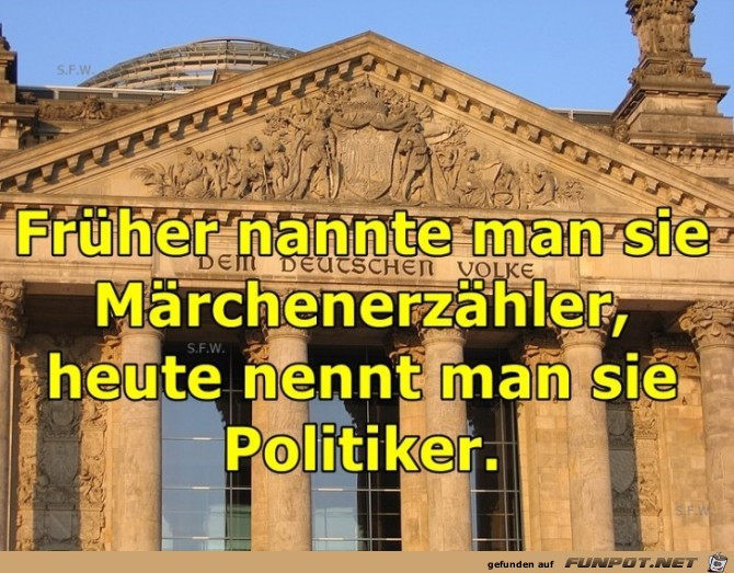 Frueher nannte man sie