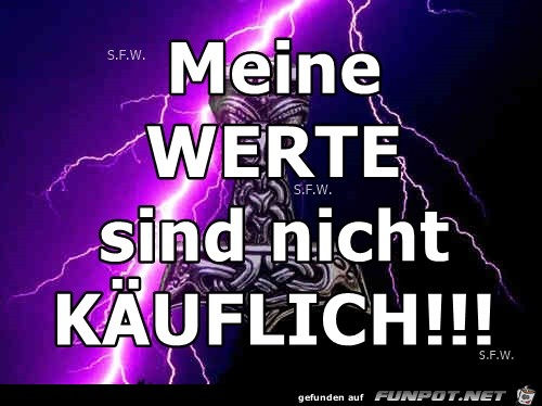 Meine Werte Meine Werte