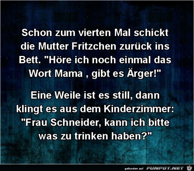 schon zum vierten Mal... schon zum vierten Mal...