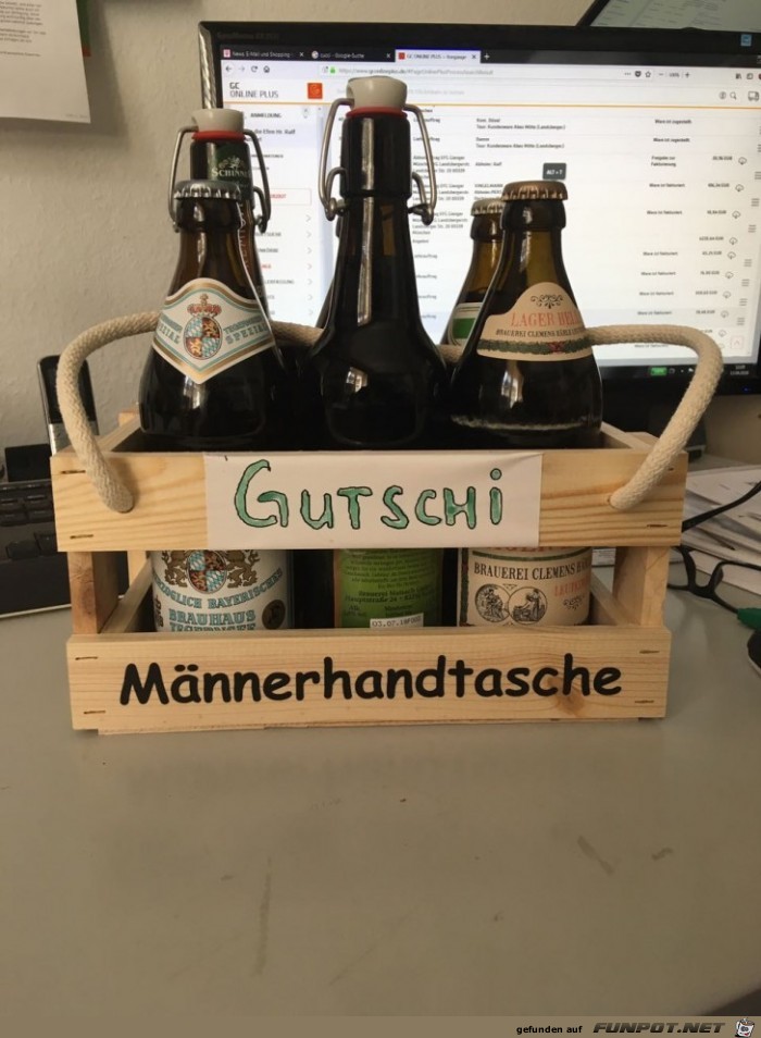 Gutschi - Mnnerhandtasche