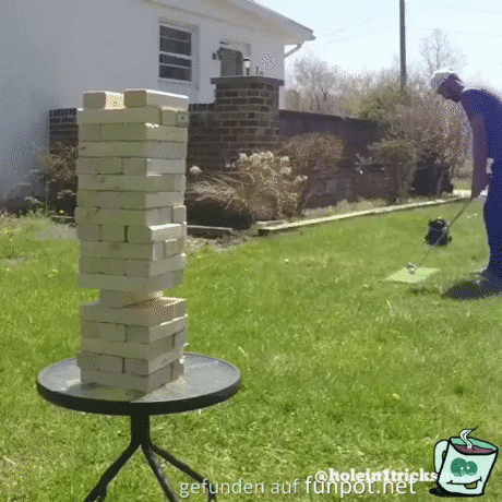 Golf-Jenga Golf-Jenga