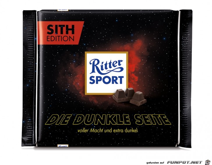 Ritter-Sport die dunkle Seite Ritter-Sport die dunkle Seite