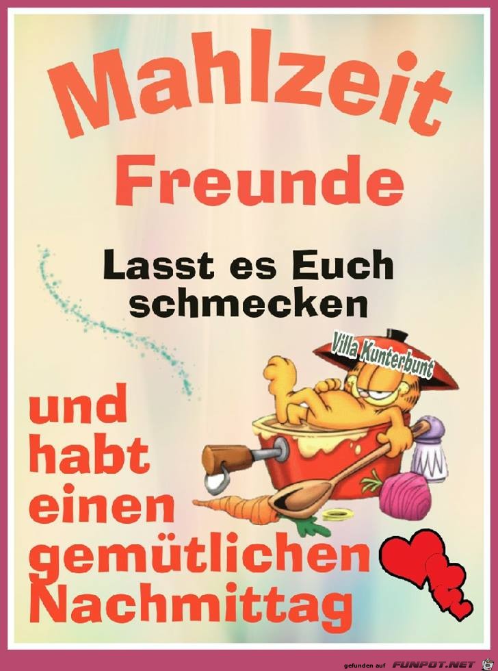 Mahlzeit Freunde