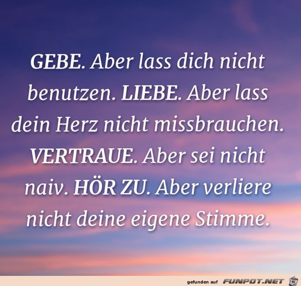 gebe aber lass gebe aber lass