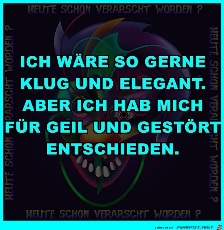 Die Entscheidung ist gefallen Die Entscheidung ist gefallen