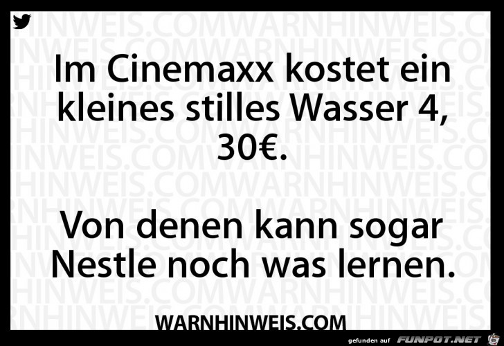 Getrnke im Kino