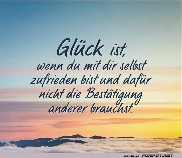 glueck ist wenn du glueck ist wenn du