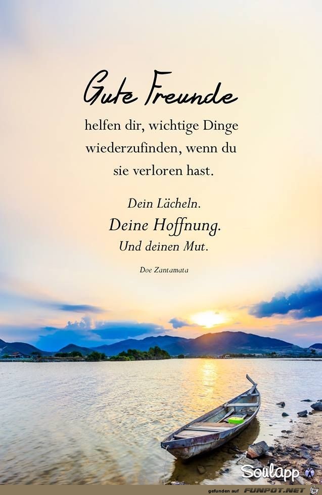 gute Freunde helfen dir