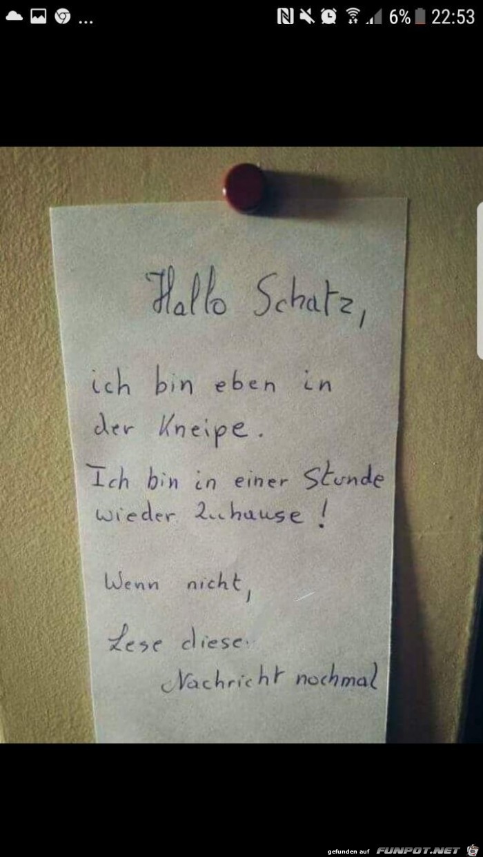 bin in der Kneipe bin in der Kneipe