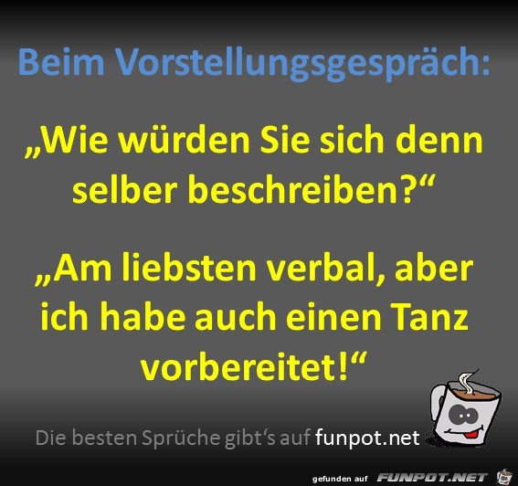 Sich selber beschreiben Sich selber beschreiben