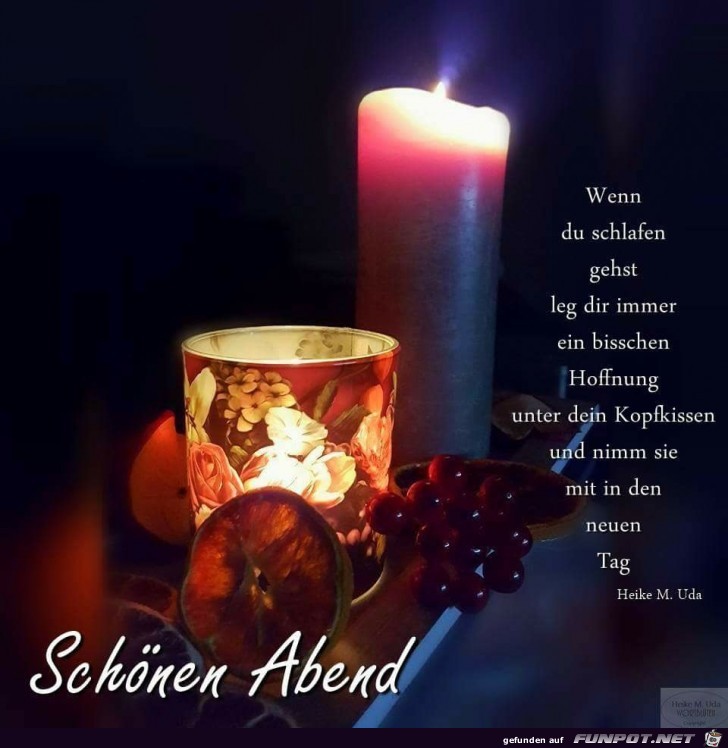 schönen Abend.... schönen Abend....