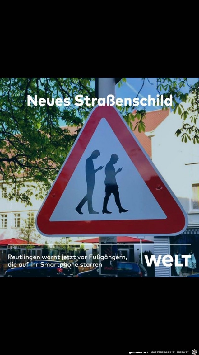 Neues Straenschild