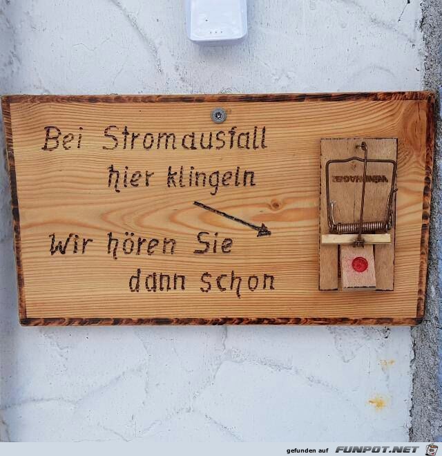 Hier klingeln