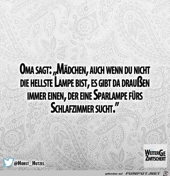 Oma's Weisheit Oma's Weisheit