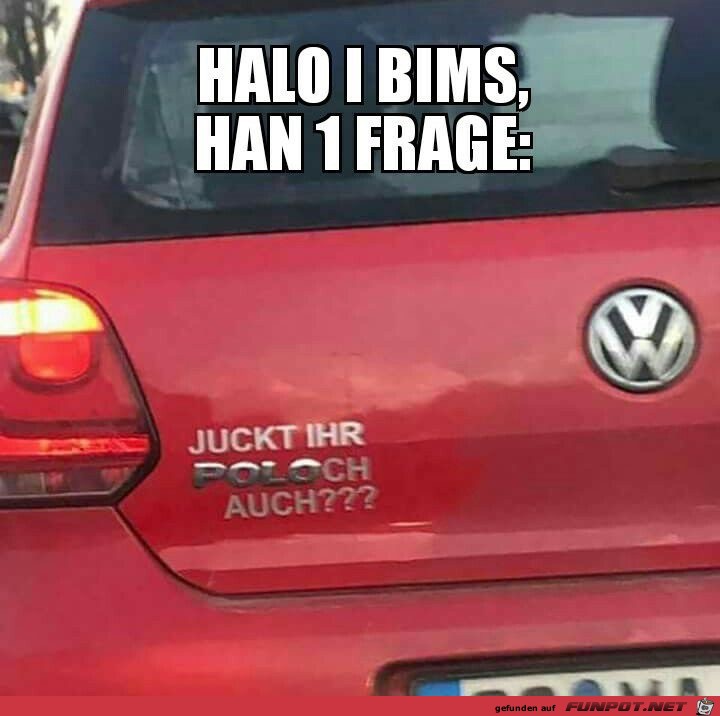 eine Frage eine Frage