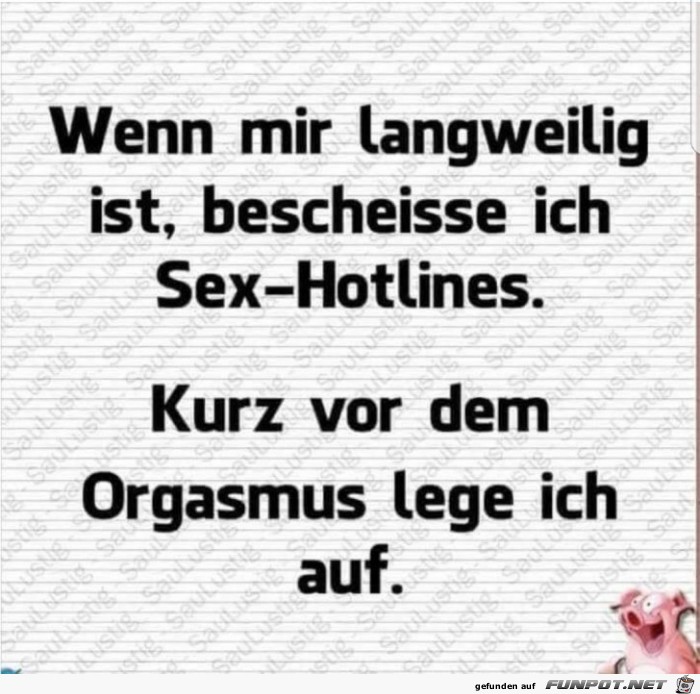 Sex-Hotlines bescheissen Sex-Hotlines bescheissen