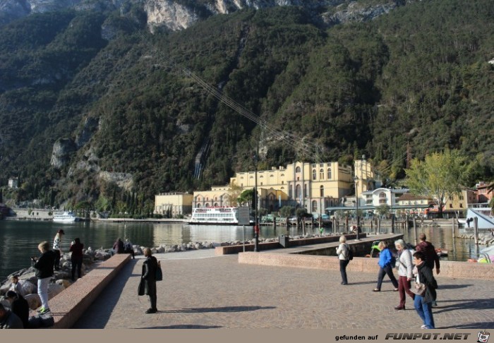 Impressionen aus Riva del Garda am gleichnamigen See