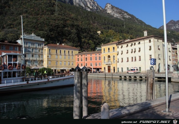 Impressionen aus Riva del Garda am gleichnamigen See
