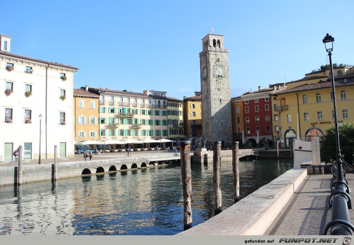 Impressionen aus Riva del Garda am gleichnamigen See