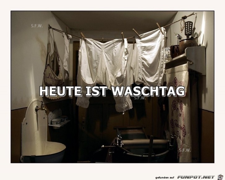 Waschtag Waschtag