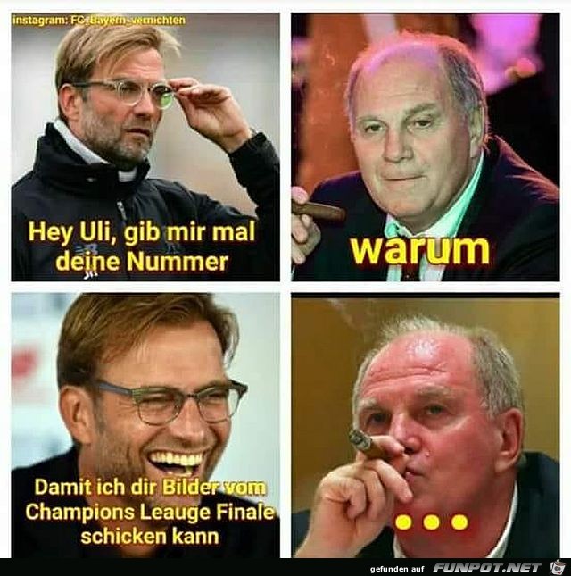 Klopp kontra Hoeness Klopp kontra Hoeness