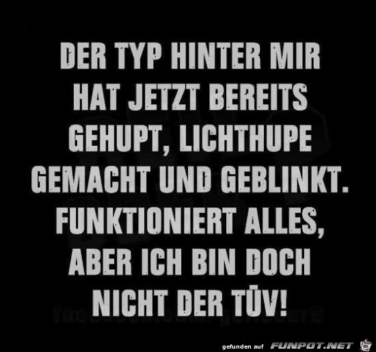Was will der Typ nur Was will der Typ nur