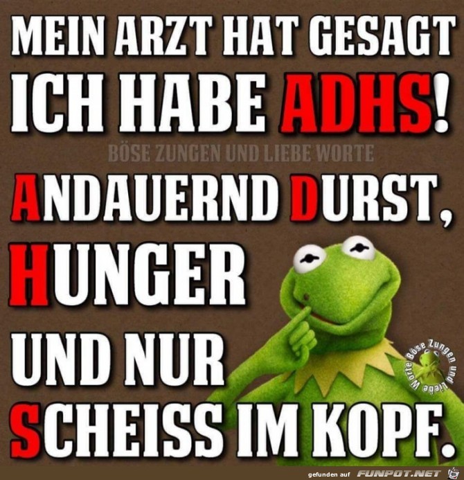 Ich habe ADHS