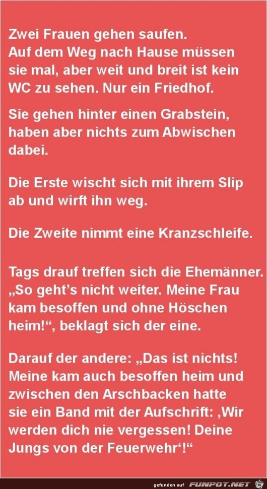 zwei Frauen gehen saufen... zwei Frauen gehen saufen...